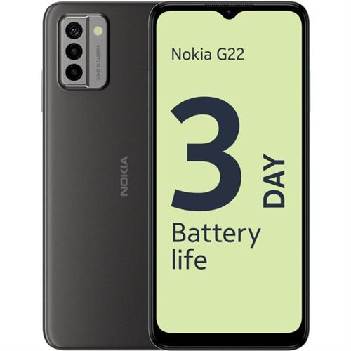 Nokia G22 4G (64GB/Grey) uden abonnement